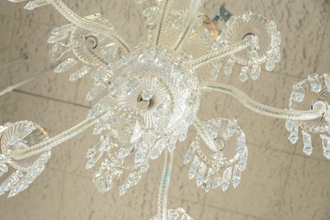 Crystal Chandelier With Ten Arms
