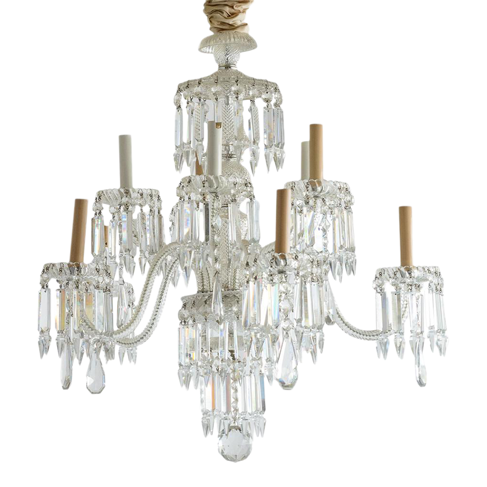 Crystal Chandelier With Ten Arms