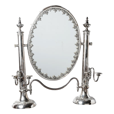 Silver Dressing Mirror