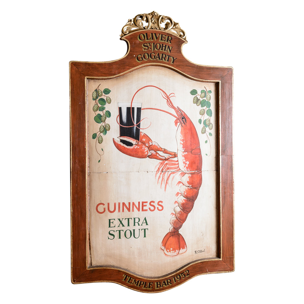 Painted Guinness Sign