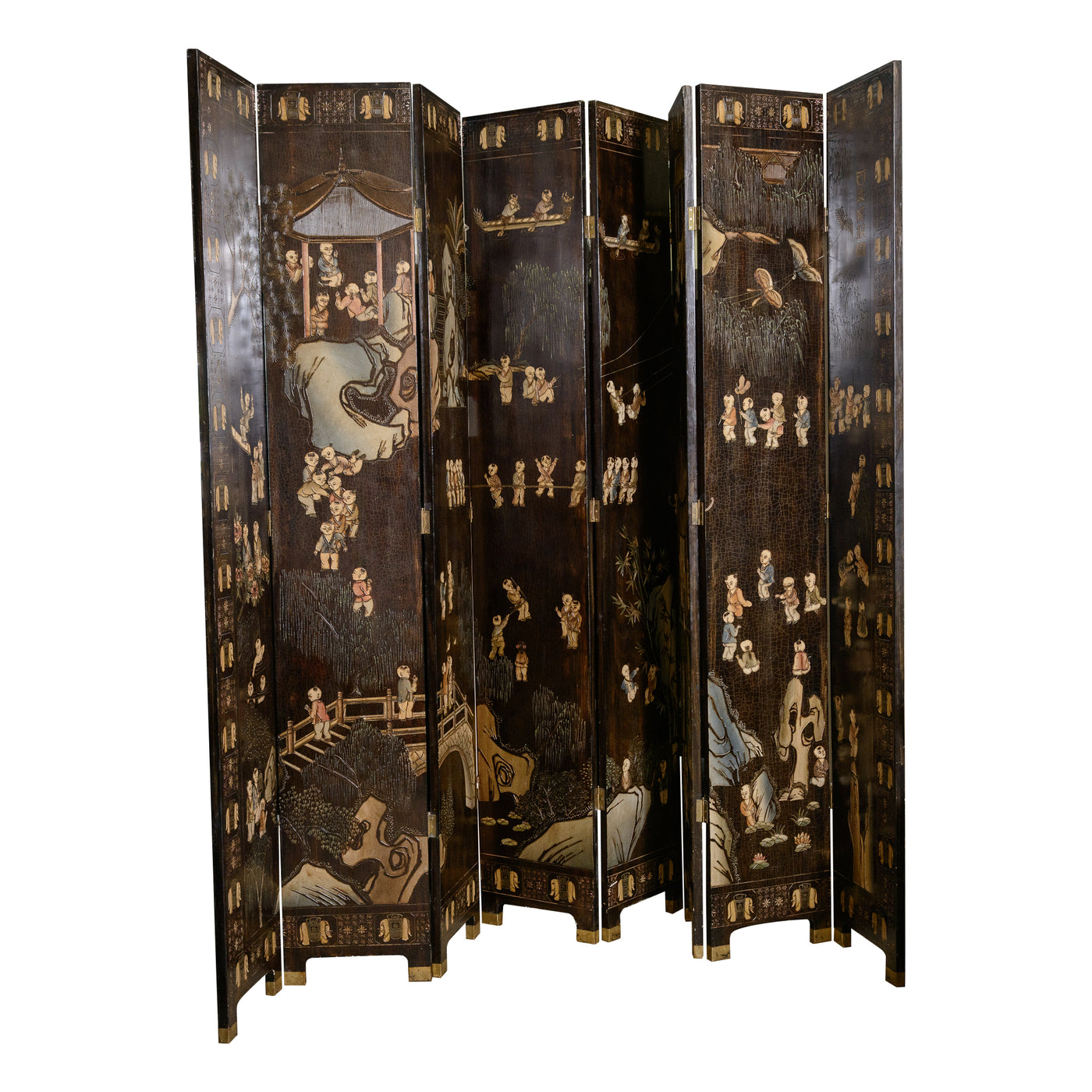 Large Eight Panel Room Screen
