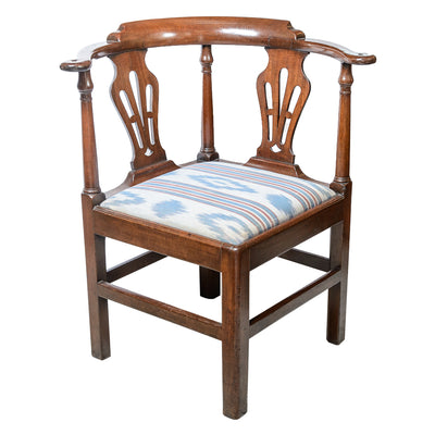 Antique Mahogany Corner Chair