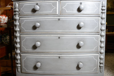 C.1860 Painted Scottish Chest of Drawers