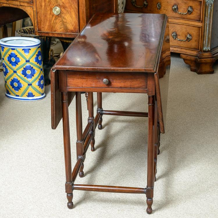 Antique English Mahogany Spider Leg Table