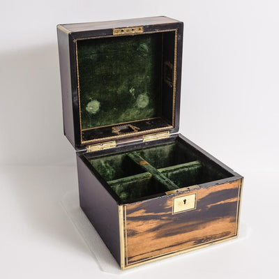 Antique English Rosewood Cellarette Box