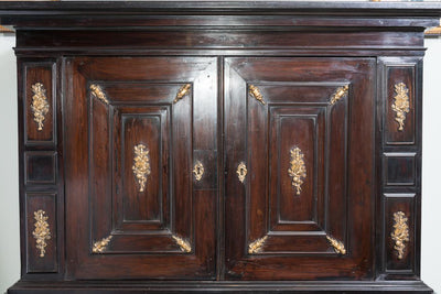 Antique French Ebonized Cabinet