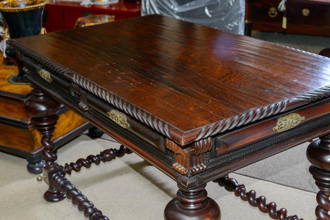 Antique Portuguese Rosewood Table