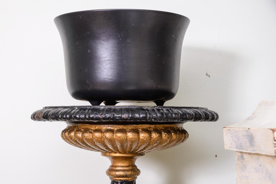 Cast Iron Plant Stands-A Pair