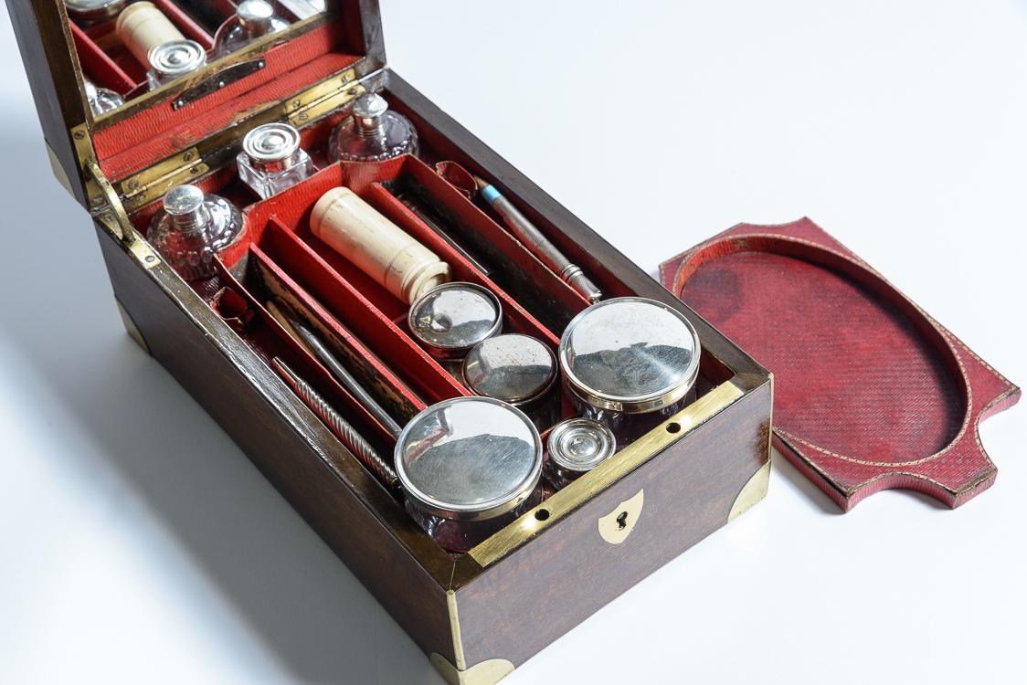 Colonel Fill Box Military Officer's Fitted Campaign Box – The Elephant's Foot Antiques ...