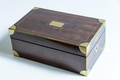 Military Officer's Fitted Campaign Box